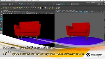 Lights, Camera and Rendering with Maya Software | Autodesk Maya Essentials Series |Lesson11/13-PartC