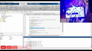 comunicación del Arduino matlab y labview