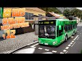 Новый маршрут через центр Не завидую водиле! - ч12 Bus Simulator 18