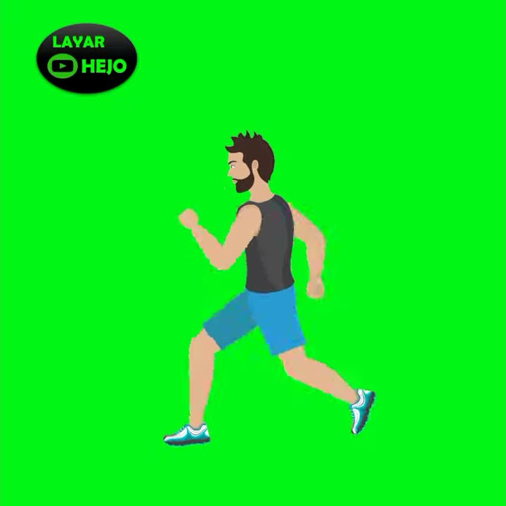 Green Screen Running - Berlari 0536