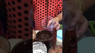 Iced Cocoa Sticky Milk - Bangkok Street Food #shorts