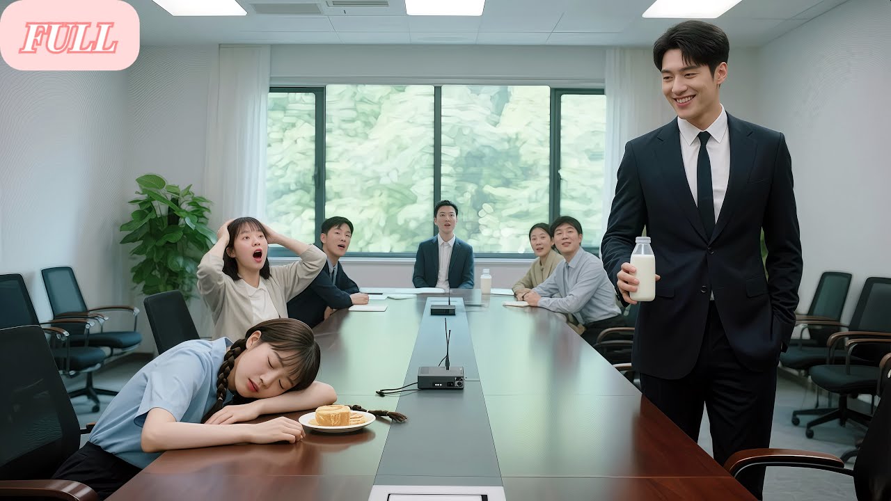 Poor Intern Slept During Meeting—Everyone Thought She Was Done, But CEO Waited with Breakfast&Smile!