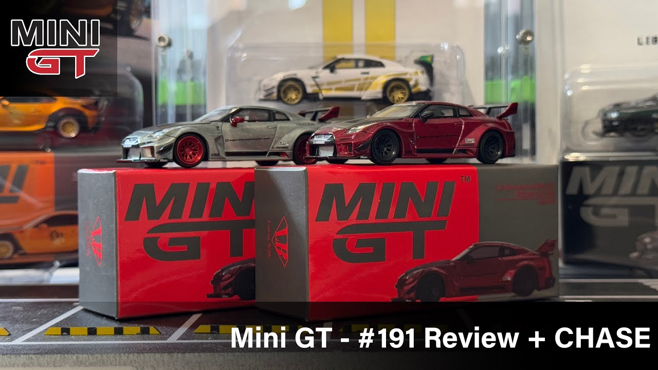 Mini GT - LB-Silhouette WORKS GT NISSAN 35GT-RR Ver.1 Lava Red +