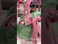 Vintage Royal Juicy Couture Juicy Tale Bowlers Retro Green Bag