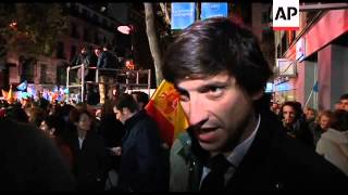 WRAP Spanish conservatives win general elections