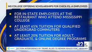 Mississippi College offers scholarship for Chick-fil-A employees in state