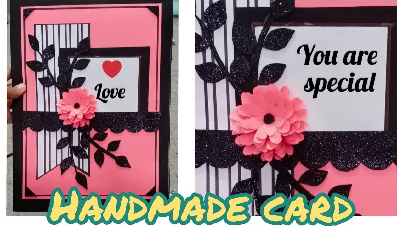 DIY | Beautiful Handmade Card For Someone Special | DIY Greeting Card ...