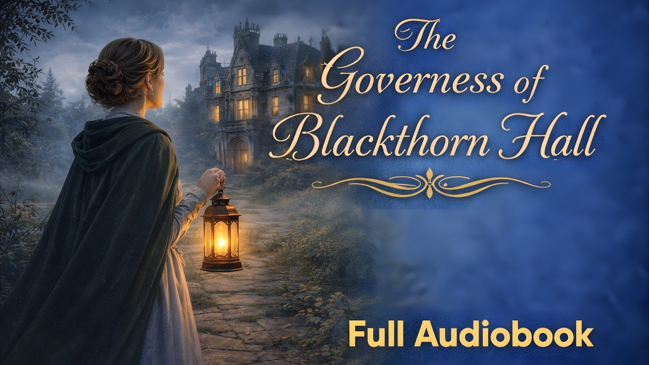 The Governess of Blackthorn Hall Full Audiobook | Clean Gothic Regency Romance — Manor Mystery
