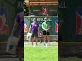 He Had to Rage Quit😭 #dingersornothing #wiffleball #baseball #shorts