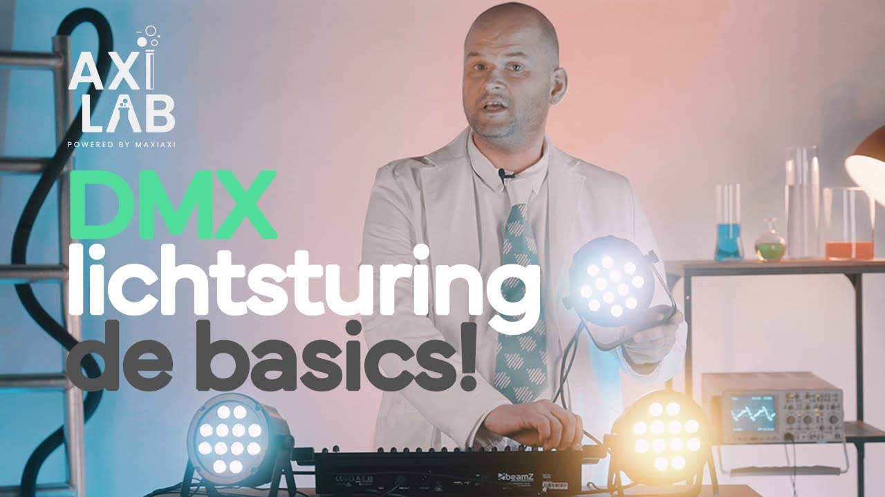 DMX lichtsturing, simpel uitgelegd!💡 #AxiLab