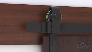 Gavoa Barn Door Hardware Kit – Video 1