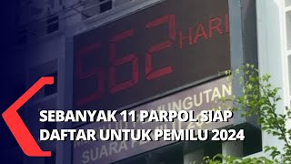 KPU Buka Pendaftaran Partai untuk Pemilu 2024, 11 Parpol Siap Mendaftar!