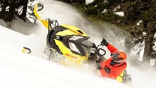 TEST RIDE: 2015 Ski Doo Summit X T3 174 - YouTube