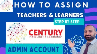 How to add students and teachers using century admin account  2022 screenshot 5