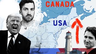 The US \& Canada’s Only Border Dispute Over Land