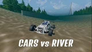 Cars vs River | BeamNG.drive
