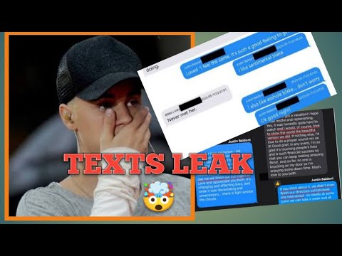 Justin’s Late-Night Texts Leak — The Internet Is LOSING IT 🤯 - YouTube