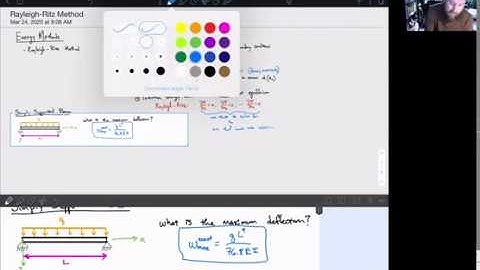Structural Mechanics: Rayleigh-Ritz Method
