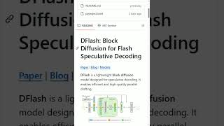 Unleashing DFlash A Game Changer in Speculative Decoding! Shorts Cut