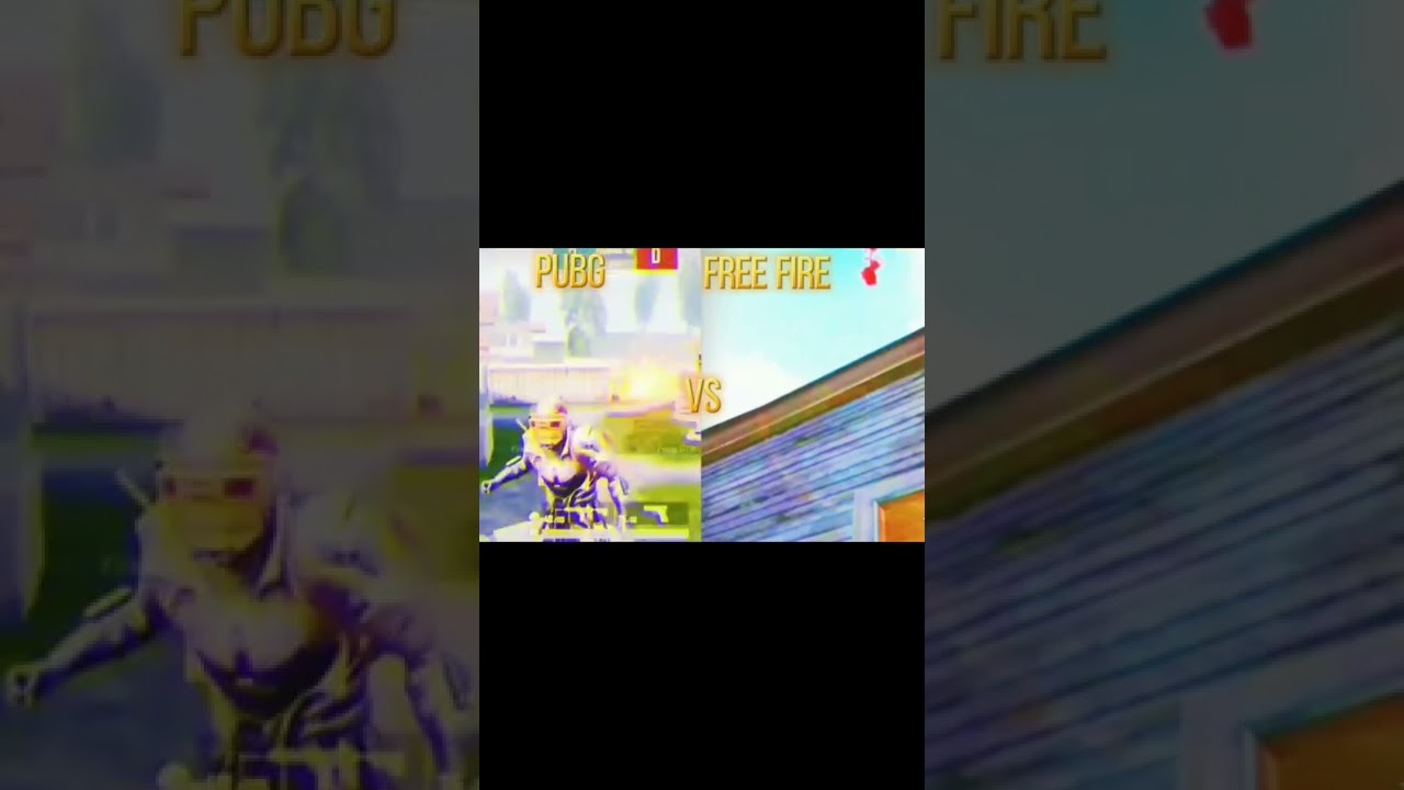 pubg vs free fire grenade comparison 🤣😱