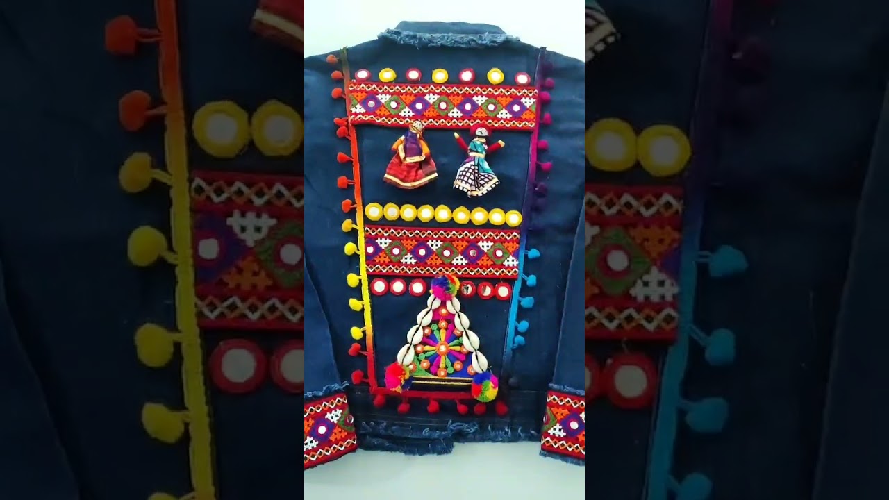 DIY Boho Denim Jacket 