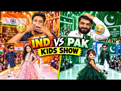 Pakistani Reacts to🇮🇳 India vs🇵🇰 Pakistan Kids Fashion Show | Little Stars Steal the Show!