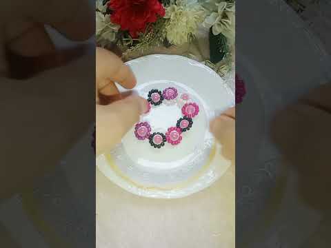 اساورخرز على شكل ورده اساوربالخرز المحقون