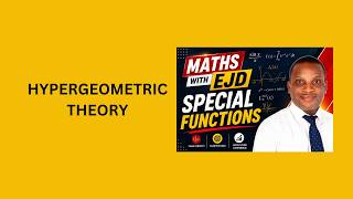 12. Hypergeometric Theory