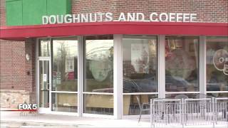 Krispy Kreme investigates message on donut box to Smyrna officer