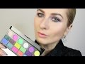 Макияж с палеткой Makeup revolution Colour Chaos