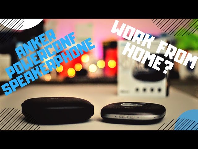 Why You Need an ANKER Ultra Clear Portable Speakerphone - YouTube