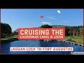 Cruising the Caledonian Canal Laggan to Fort Augustus in Scotland