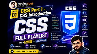 Complete CSS Tutorials for Beginners | Part 1: Introduction to CSS3 | #css #codingroot Coding Root News