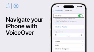 How to Navigate your iPhone or iPad with VoiceOver | Apple Support