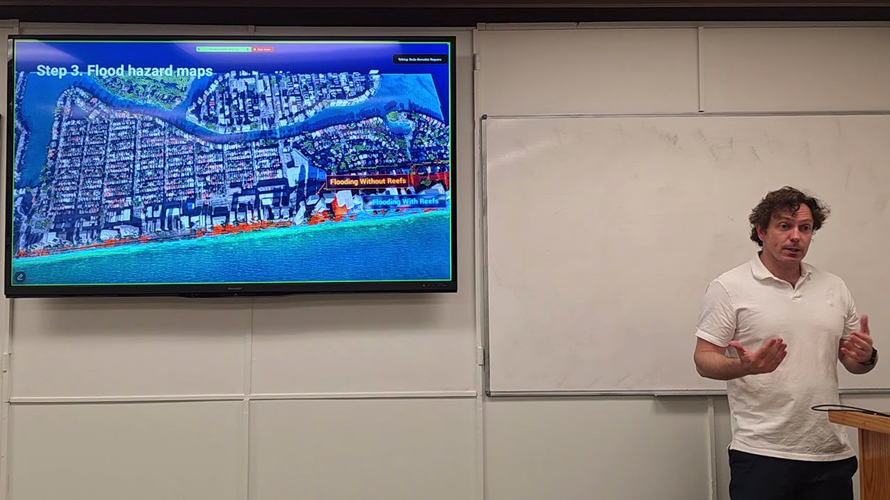 Borja Gonzalez Reguero, UCSC: Reef-Based Coastal Protection