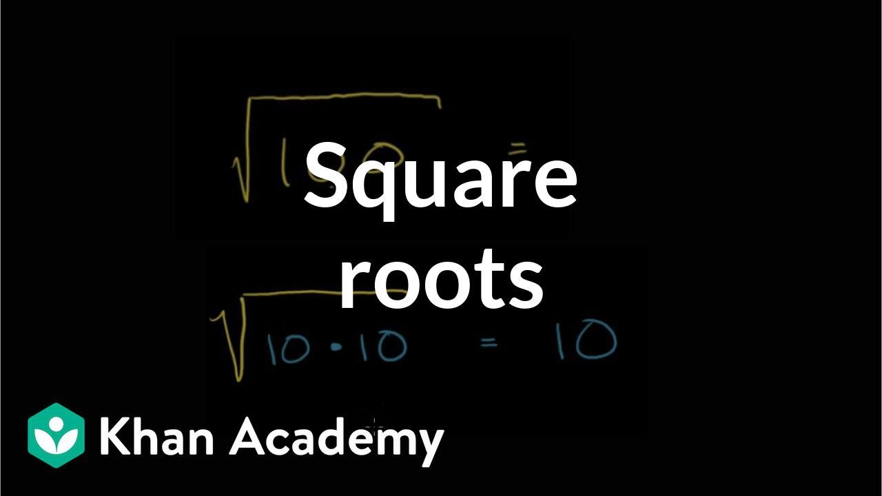 List Of Perfect Square Roots Chart