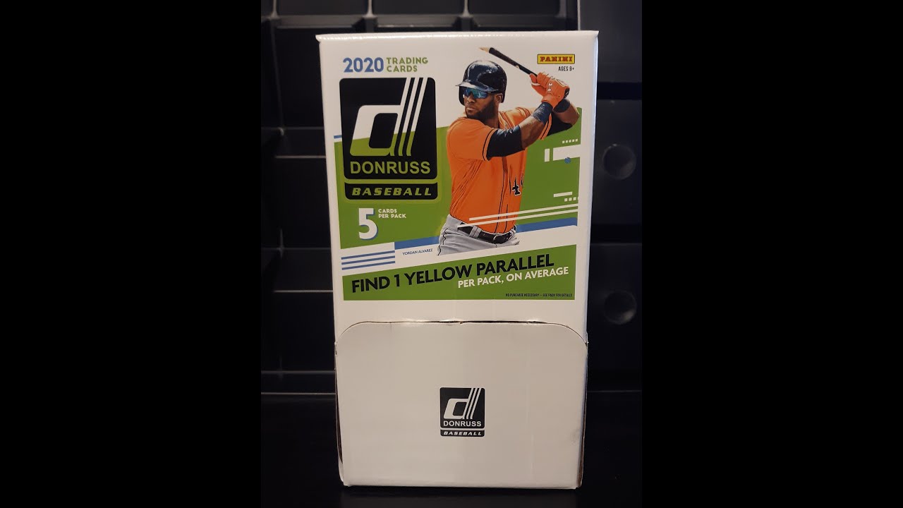 2020 Donruss Dollar Tree (Yellow Parallel) 22 Pack Break