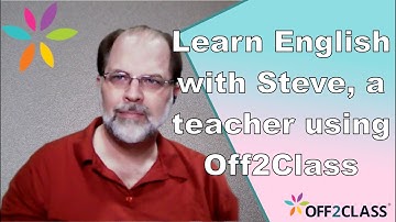 Learn English with Steve, a teacher using Off2Class