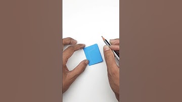 Easy Paper Letter Cutting "I" Without Template #Shorts