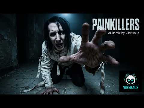 [Album] PAINKILLERS 9 | Marilyn Manson Inspired Twisted Industrial Rock | AI Mix
