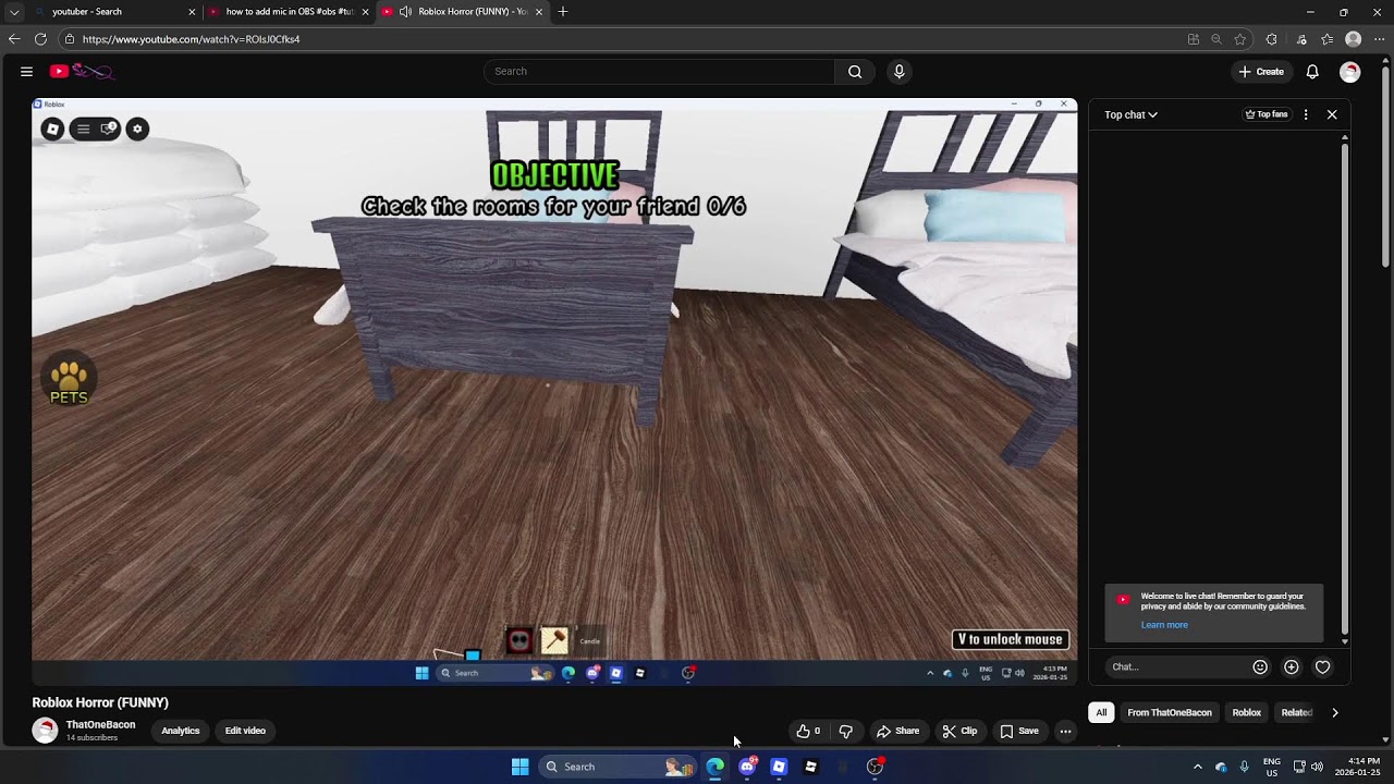 Roblox Horror (FUNNY)