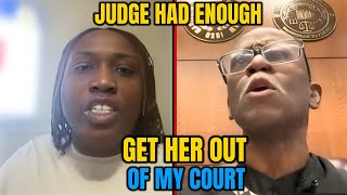Smug Tenant Confronts Judge  He Throws Her Out Of Court