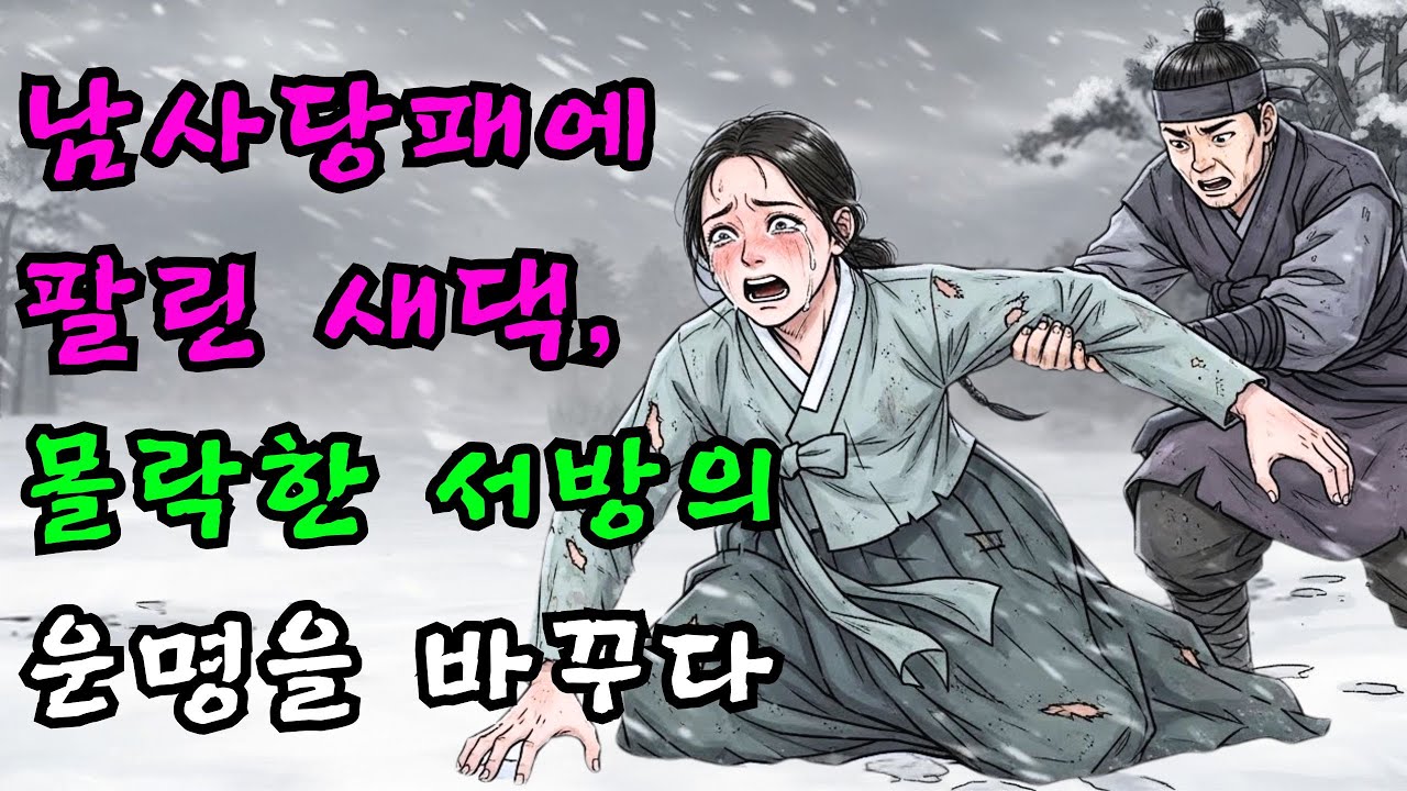 남사당패에 팔려간 새댁이 몰락한 서방의 운명을 뒤바꾼 비밀
