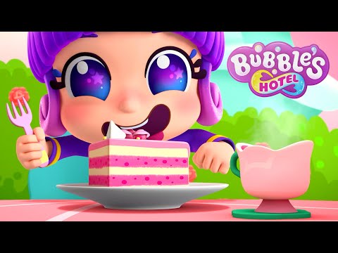 فندق الفقاعات الحلقة الكاملة موقف شائك كارتون خيالي للبنات 