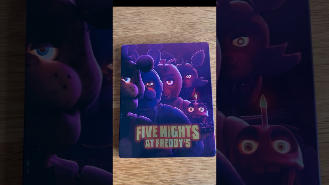 Five Nights at Freddy’s Movie (Limited Edition 4K Steelbook) Unboxing! 
