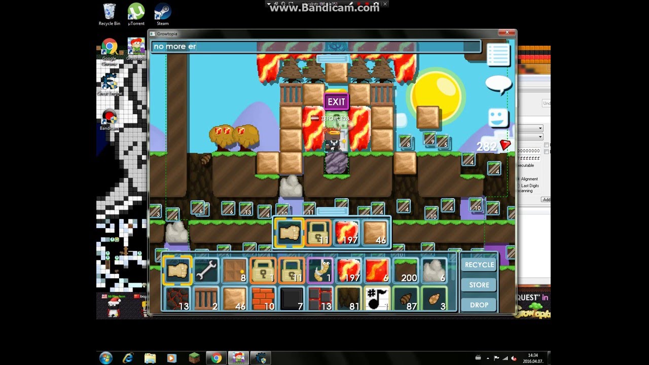 Growtopia fake cheat gems!