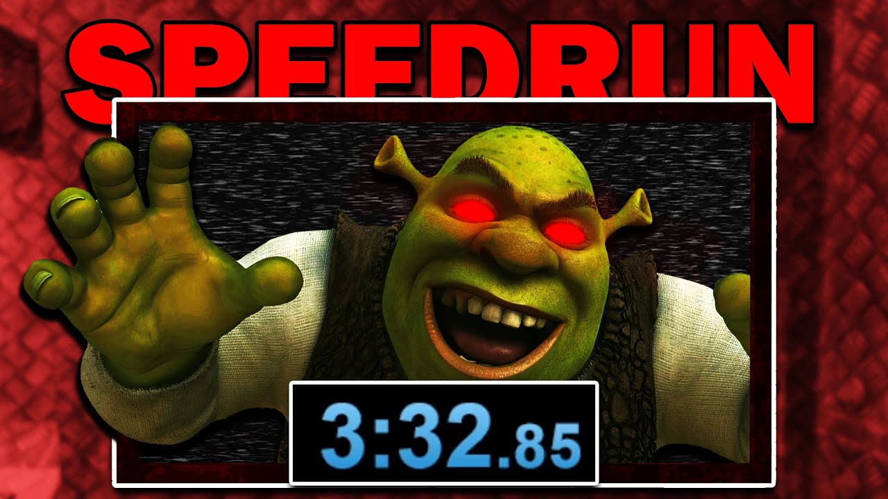 SHREK IN THE BACKROOMS WALKTHROUGH(level 1 to 19 speed run)