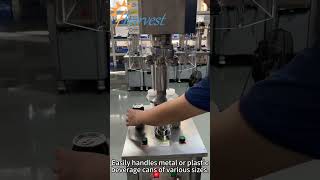 Certyfikowana przez CE półautomatyczna maszyna do zamykania puszek na napoje,zgrzewarka do puszek