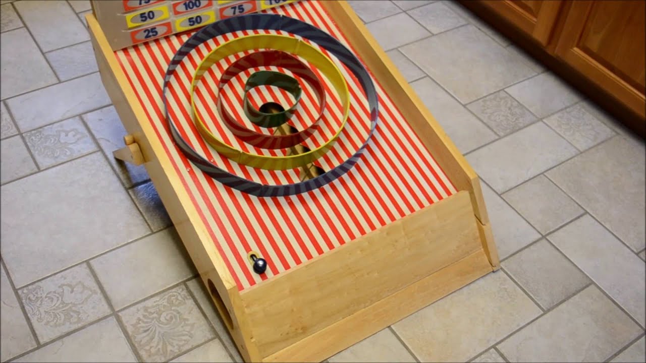 BarZim Vintage 1950s Skee Ball (BarZim Toy Company, Jersey City NJ
