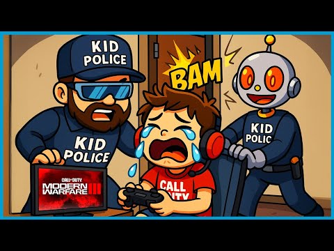 Arresting a Child in Call of Duty